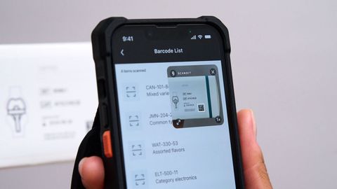 PDF417 with DataMatrix with SparkScan