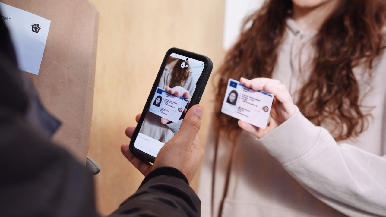 ID scanning on mobile device age verification