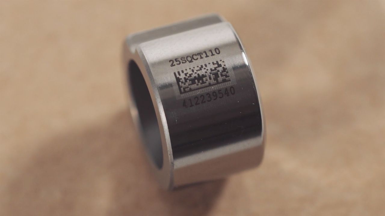 Direct part marking (DPM) 2D code