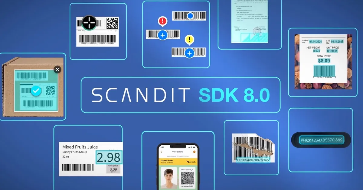 Scandit SDK 8.0: Data Capture That Understands and Acts