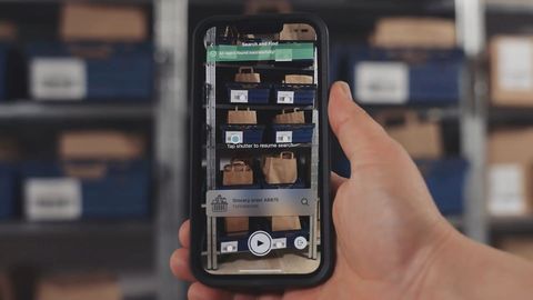 matrixscan find find grocery on shelf barcode scanning mobile device