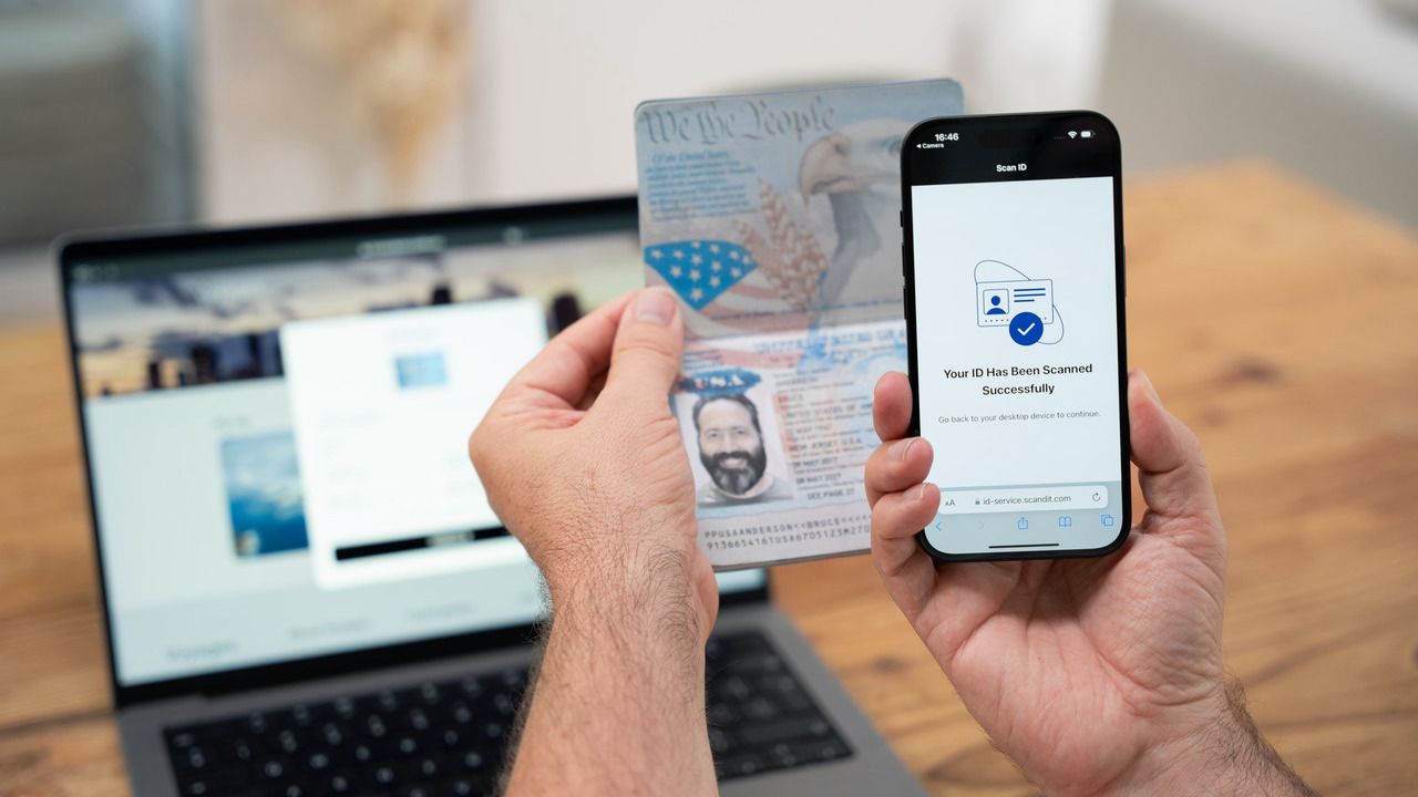 id bolt scanning passport mobile device